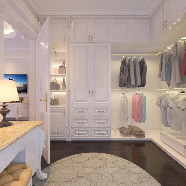 Mẫu tủ quần áo cao cấp ở biệt thự EuroLand